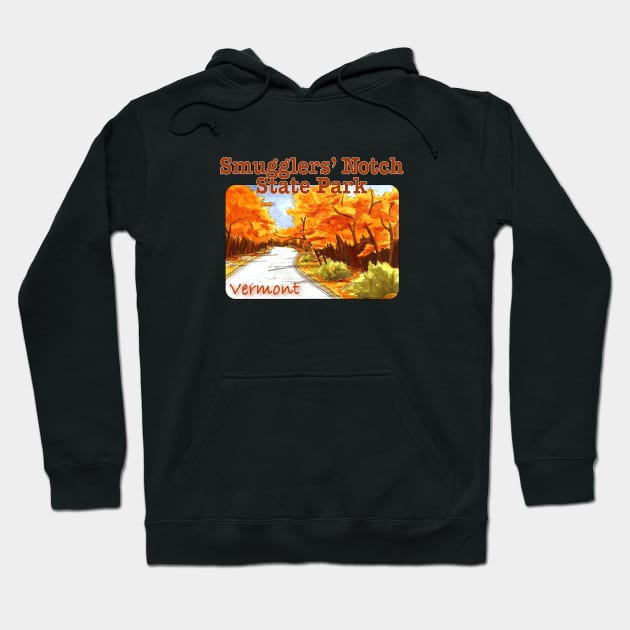 Smugglers' Notch State Park, Vermont Hoodie by MMcBuck